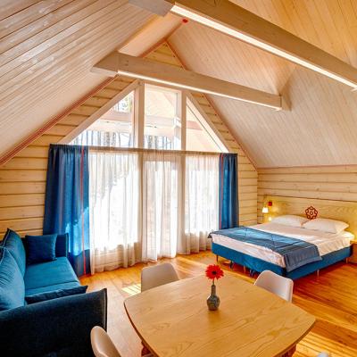 Дом-студия в лесу